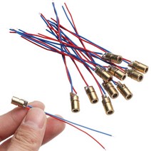 레이저 다기능 소형 레벨기 레이져 수평 자동 측정기 13510pcs 조정 가능한 다이오드 650nm 6mm 35v 5백만 와트 레드 포인트 라인 다이오드 모듈 레드 구리 헤드, 10개 3v