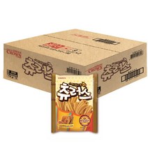 크라운 츄러스 스낵, 82g, 12개입