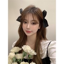 지수 제니 태연 나연 걸그룹 리본핀 머리핀 집게리본핀 포인트핀 헤어핀 셀프웨딩 브라이덜샤워 소품 헤어 악세사리 바디프로필 신혼여행 바캉스 호캉스 비치웨어 핑크문