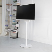 삼탠바이미 M7 43인치 전용 tv스탠드 이동식 삼텐바이미 모니터거치대, 화이트