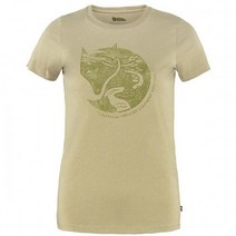 피엘라벤 우먼 아틱 폭스 프린트 반팔 티셔츠 Arctic Fox Print T-Shirt W 89849
