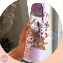 산리오 어린이물통 쿠 로미 팬던트 트라이탄 보틀 어린이집 물통 초등 아동, 단품, 단품