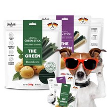 강아지간식 더그린 덴탈스틱/덴탈껌 그린/믹스 택1, 믹스 54P X 3봉 162P