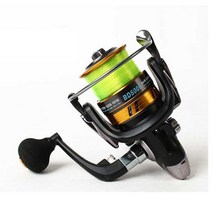 VKG272203세트 입문자 낚시 스피닝릴 원투 루어 모노라인, 1.BD2000