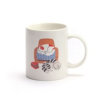 [바보사랑] (아트숨비x카페쇼) 이요한 낮잠 머그컵, 상세 설명 참조