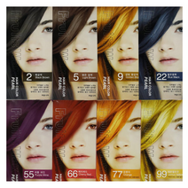 과일나라 후르츠왁스 진주펄 염색약/ 헤어칼라, 22호 블루블랙 멋내기, 1개