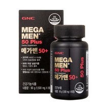 GNC [GNC][AK백화점] 메가맨 50+(60정), 선택완료, 단품없음
