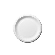 오케이워터 무지 100파이 종이접시 50개 일회용 파티 캠핑 도시락 종이그릇 배달 홈파티 트레이 다용도펄프, 1개