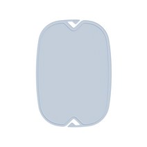 이놀 라니아 두꺼운 TPU 실리콘 건강 도마 이유식 항균 캠핑, (소) 라이트 블루 [LK485]