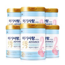 남양 아기사랑 수 어드밴스 분유 2단계 750gx6캔, 아기사랑 수 어드밴스 분유 2단, 6개
