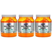 [2+1] Now Foods sports 나우푸드 스포츠 분리 유청 단백질 544g 웨이 프로틴 아이솔레이트 무맛 파우더 무향 분말 가루 3개