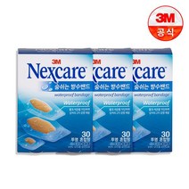 넥스케어 숨쉬는 방수밴드 투명 혼합형 30x3매, 상세 설명 참조, 단일옵션