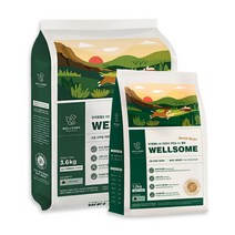 웰썸 강아지 곤충사료 1.2kg 동애등에 눈물사료 (+200g)