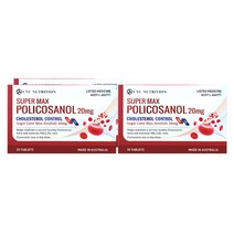 설리마켓 호주 폴리코사놀 20mg 옥타코사놀 12mg, 30정, 3개