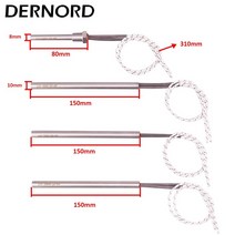무연통펠렛난로 안전망 투입구 불멍 캠핑 화목 난로 Dernord-DN8 카트리지 히터 8*80mm/10*150mm 1/4 ', 01 50w 10x150mm
