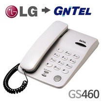 [ILLU]지엔텔 심플 일반 유선 전화기 GS460 사무실 용전화 LG 집기_hAeEA, ff본상품ff