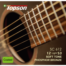 Topson Phosphor bronze (Soft Tone) light gauge (12-53) 통기타 스트링 Acoustic guitar string