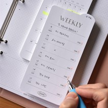 라운드 메모잇 (점착식 인덱스 메모지), 12wish