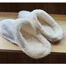 해외직구상품 크록스 호환 내피 털 안감 탈부착 겨울용 양모 양털, 화이트 1set, 245-250