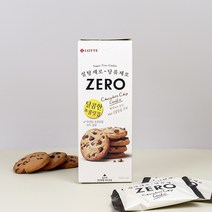 롯데제과 제로 초콜릿칩 쿠키 84g 설탕제로 무설탕, 단품