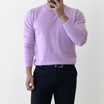 간빠레 21컬러 봄 가을 겨울 부드러운 라운드 니트