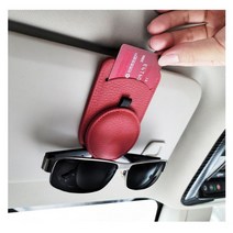 차갈량 쏘렌토R 썬바이저 선글라스 클립, 색상:블랙