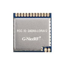 10 개/몫 FCC 인증 장거리 4Km 915MHz | 868MHz sx1276 Lora 모듈 LoRa1276, 한개옵션0