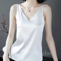 [Myshe]여성 패션 이너 나시 티셔츠 민소매 블라우스 May515LTT516DD07