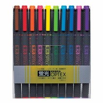 [KT알파쇼핑]형광펜 OPTEX 10세트 ZEBRA