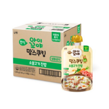 아이꼬야 맘스쿠킹 이유식 100g 12개월부터, 소불고기진밥, 1000g, 1개
