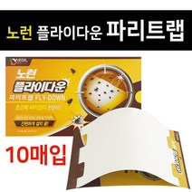 플라이다운 파리트랩 10매입 파리 끈끈이 테이프 파리약 파리퇴치 파리끈끈이 왕파리끈끈이 파리테이프, 상품선택, 쥬엘리 본상품선택