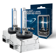 차량용 HID 헤드램프 D3S 8000K (1 Set), 2개입, 백색 빛