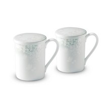 [한국도자기] 마이웨딩 뚜껑 머그 2인 세트, 상세 설명 참조