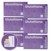 고순도 캐나다산 글루타치온 필름 효모 엘라스틴 콜라겐 히알루론산 함유, 6개(180매)