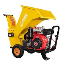 잔가지파쇄기 절단기 과수원 목재 잔가지 파쇄기, 디젤 선반