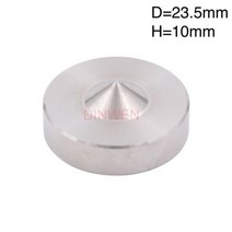 오디오 절연 스파이크 피트 가공 304 스테인레스 스틸 앰프 턴테이블 DAC CD 플레이어 스피커 캐비닛 라디오 스탠드베이스 매트 1 개, 23.5x10mmSpike