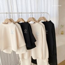 M 블랙빈 치즈세트 유아 엄마 커플룩 상하니트세트