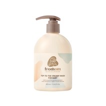[공식판매처 15%할인 행사중] 프롬맘 탑투토 크리미 워시 포 베이비 400ml