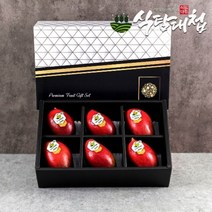 식탐대첩 명절 선물세트 프리미엄 항공 애플망고 6과 3kg특대과