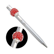 CRICRI 어버이날선물 스승의날 선물용 크리스탈 카네이션 볼펜, 04) B1309