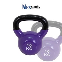 넥스스포츠 컬러고무케틀벨10kg