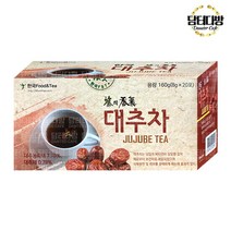 한국 FT 대추차 20티백/한국대추차/대추차/대추차티백분말/대추차분말티백/대추차20티백/대추차20포/한국대추차20포/한국대추차20티백/, 한국 [F&T] 대추차 20티백