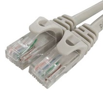 대원TMT CAT.6 UTP 기가 랜케이블 50M/DW-UTP6-50M/회색/인터넷 케이블/랜선/십자형 필터/8P8C/RJ45/24AWG/트위스티드 페어/비차폐