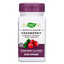 네이처스웨이 크랜베리 400mg 120베지캡슐, 1개, 기본
