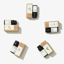 오가닉 에센셜 아로마 오일 유칼립투스 라벤더 티트리 레몬 로즈마리 숙면