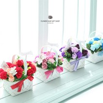 화이트꽃다발 꽃바구니 1박스 발렌타인데이 남자친구선물 화이트데이선물 여자친구선물 기념일선물, ▒이제품.초이스‡