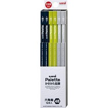 MITSUBISHI Pencil 미쓰비시연필 그리는 방법 연필 유니 팔레트 4B 네이비 1다스 K56364B, 1개, 상품명참조