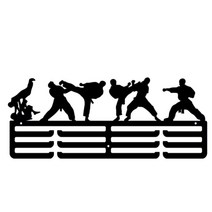 스포츠 종목별 메달걸이 메달거치대 전시 마라톤 태권도 체조 벽걸이, 1개, 태권도 (길이40cm 높이15cm)