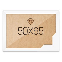 보석십자수액자 50x65 고급형 우드 화이트, 단품