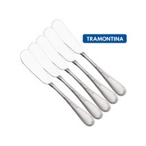 트라몬티나 르네생카 버터스프레더 5개입 고급디자인 양식기 커트러리 유광코팅 스테인레스스틸